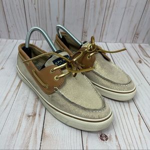 Sperry Top Sliders Slip on Boat Shoes Size 8.5
